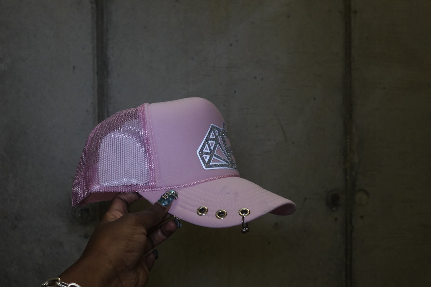 Reflective Logo Trucker Hat